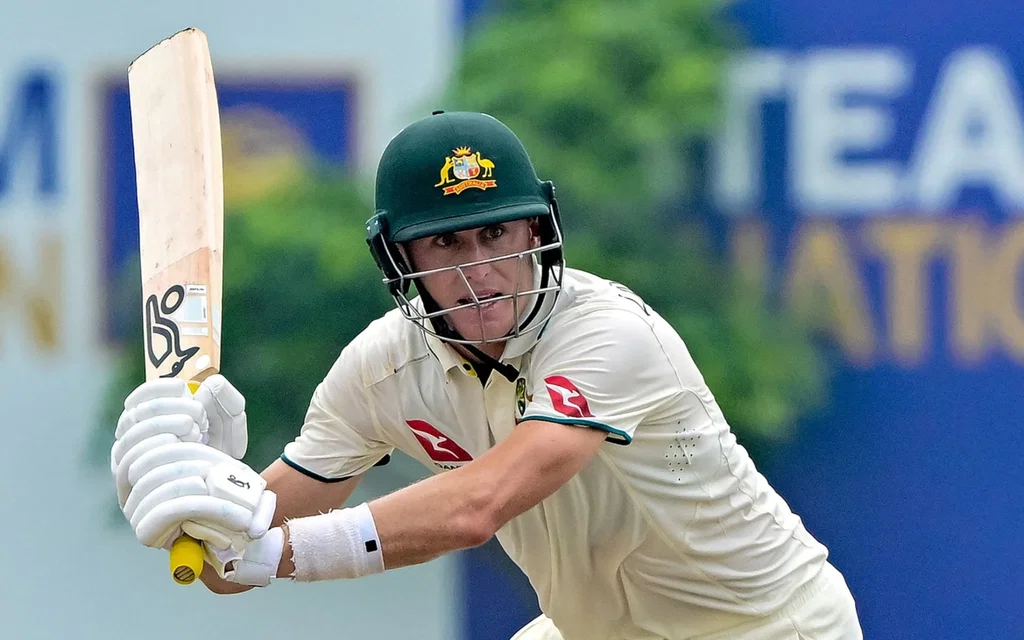 Marnus Labuschagne slams brilliant century against Tasmania [Source: AFP]