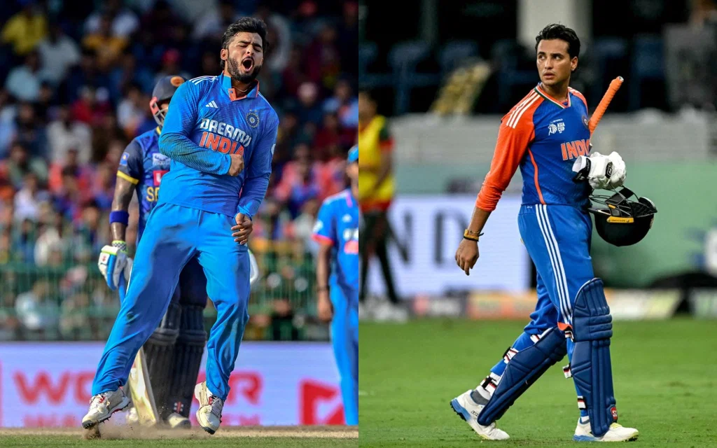 Riyan Parag shone brightly, Abhishek failed [Source: AFP]