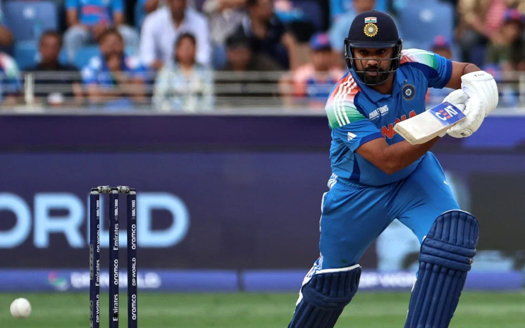 Rohit Sharma for India - (Source : AFP)