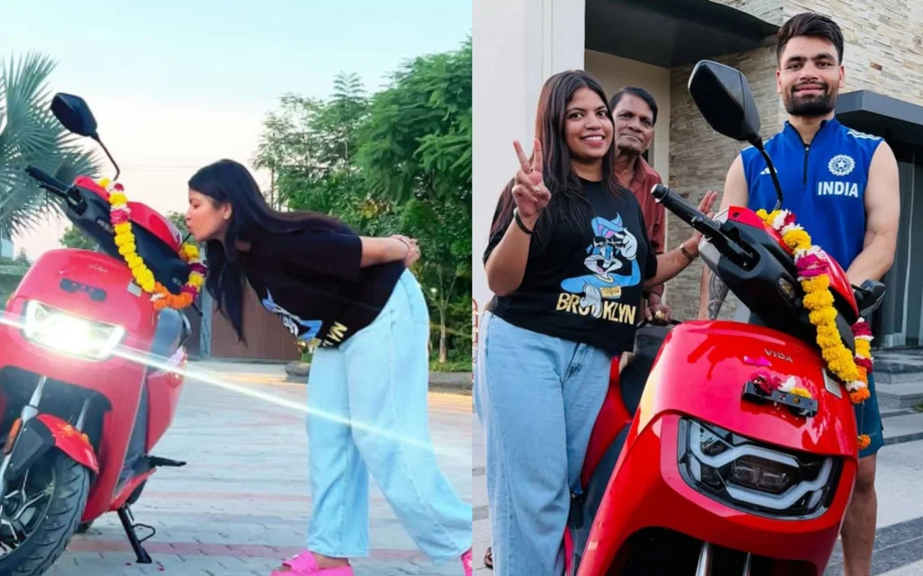 Rinku Singh gifts scooter to his sister [Source: Screengrab]