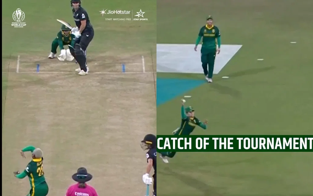 Laura Wolvaardt catch vs New Zealand women - (Source: Screengrab/Starsports/x.com)
