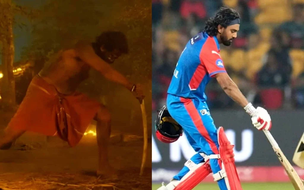KL Rahul is a Kantara fan [Source: @Mausam1254/x.com]