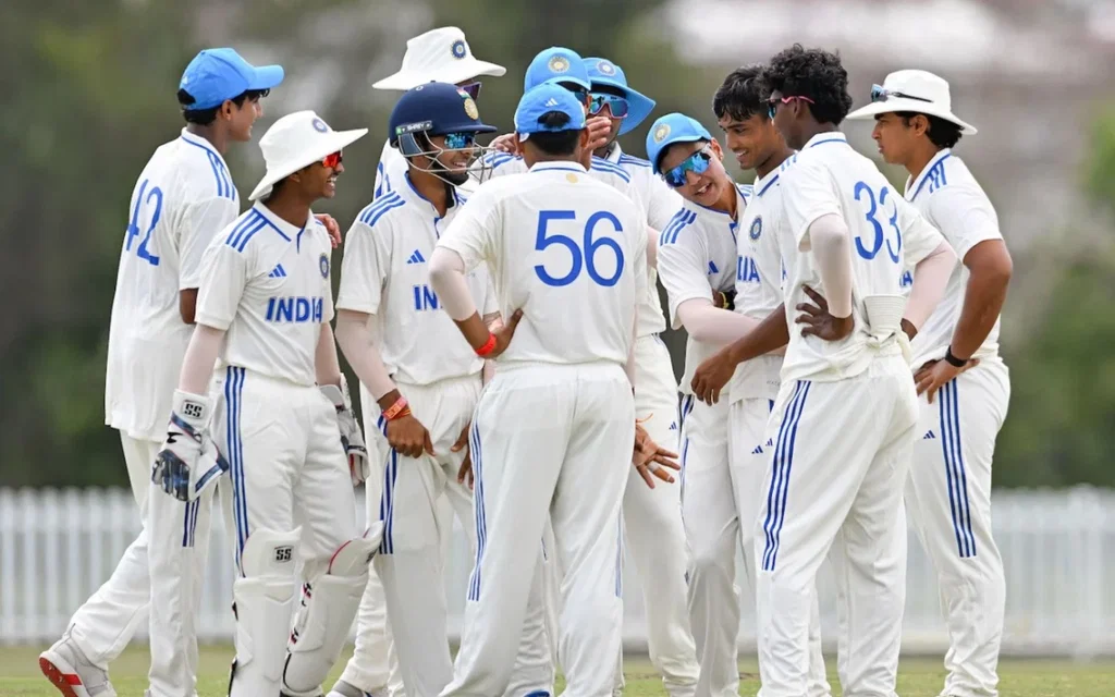 India U19 team [Source: @jamm_pack/X.com]