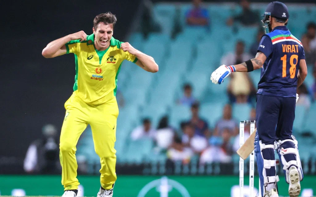 Pat Cummins and Virat Kohli - (Source : AFP)