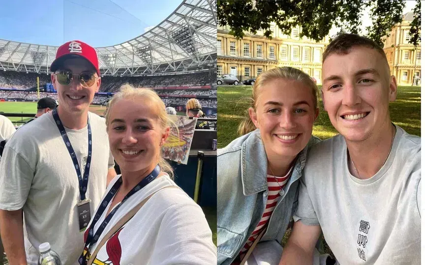 Lucy and Harry in pics (Instagram.com/harry_brook88)