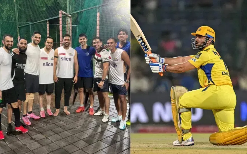 Will MS Dhoni leave CSK in IPL 2026? Viral photo in MI jersey sends fans into frenzy