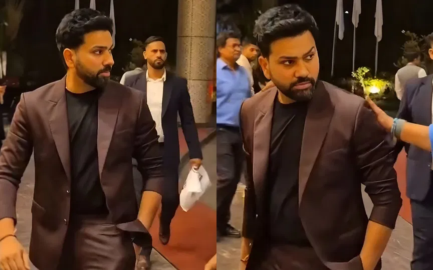 Rohit Sharma spotted in lean and elegant look in a first public appearance after ODI captaincy snub