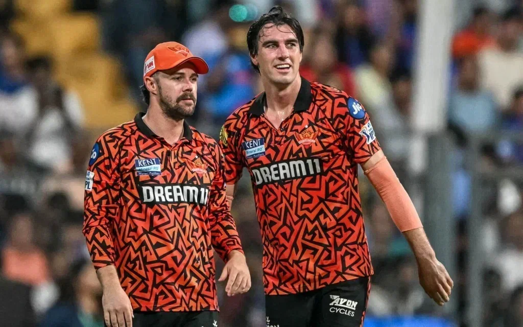 Pat Cummins and Travis Head [Source: AFP]
