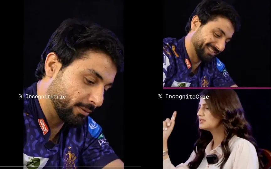 Abrar Ahmed at the show (Source:@Incognitocric,x.com)
