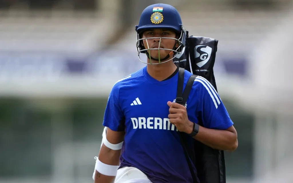 Yashasvi Jaiswal fading away from the white-ball scene [Source: @katil_patil_445/X.com]