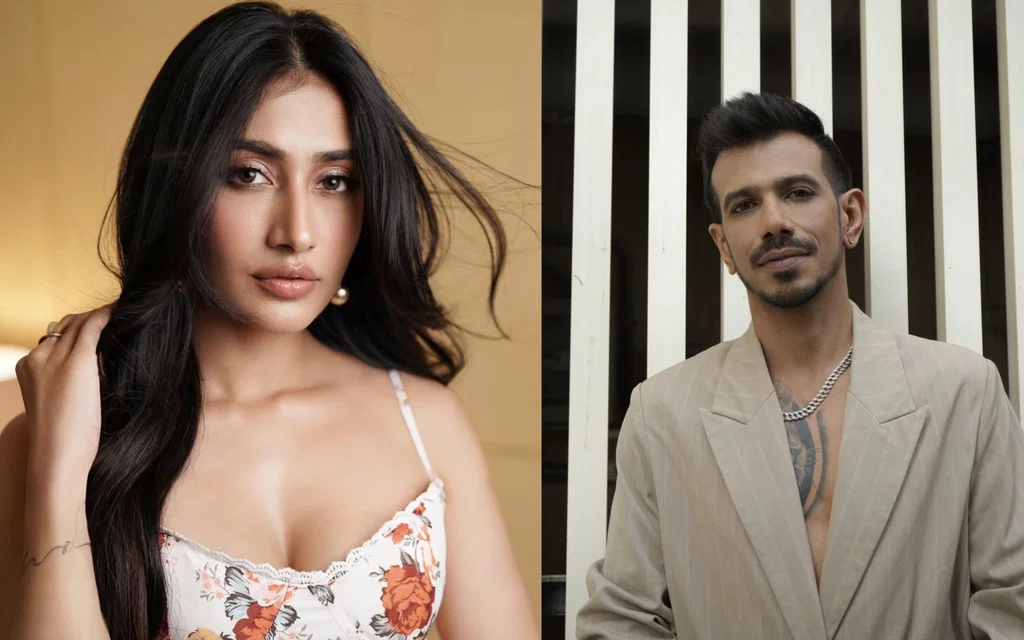 Dhanashree and Yuzvendra Chahal (Source:@OOppomohan,x.com)