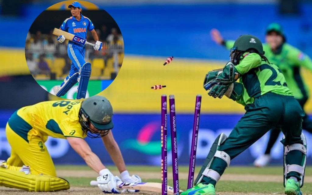 Perry's wicket against Pakistan (Source: AFP)