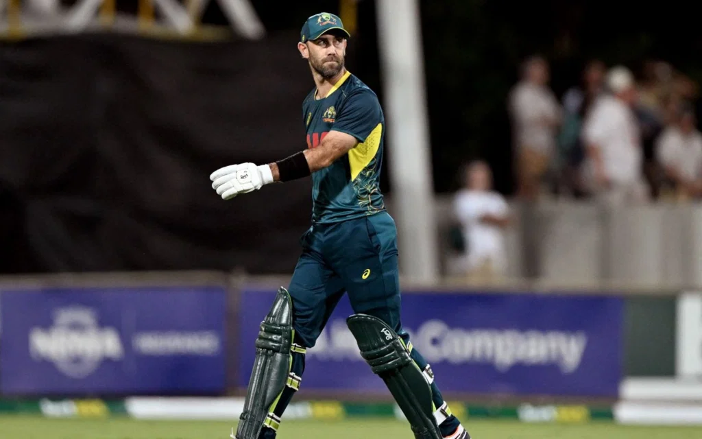 Glenn Maxwell batting for Australia - (Source : AFP)