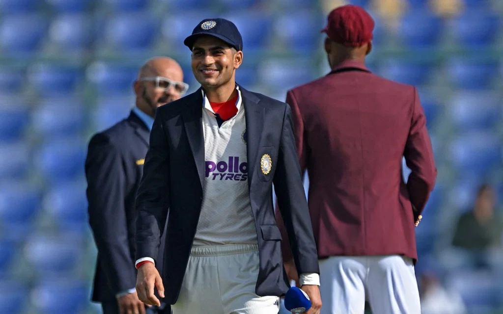 Shubman Gill after the toss (Source:@ShubmanGill7fc,x.com)