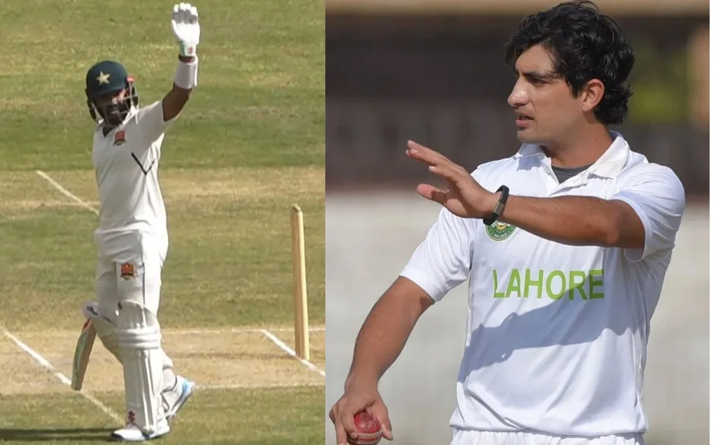 Rizwan and Naseem Shah in QEM trophy (Source:@nomanalam/X.com)