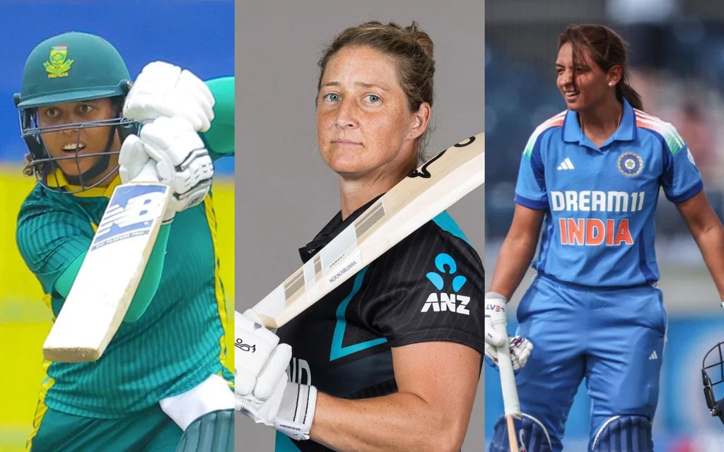 Most sixes in Women's World Cup matches [Source: @ProteasWomenCSA, @ICC, @BCCIWomen/x]