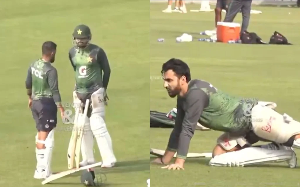 Babar Azam and Mohammad Rizwan - (Source: ScreenGrab/Salman/X.com)