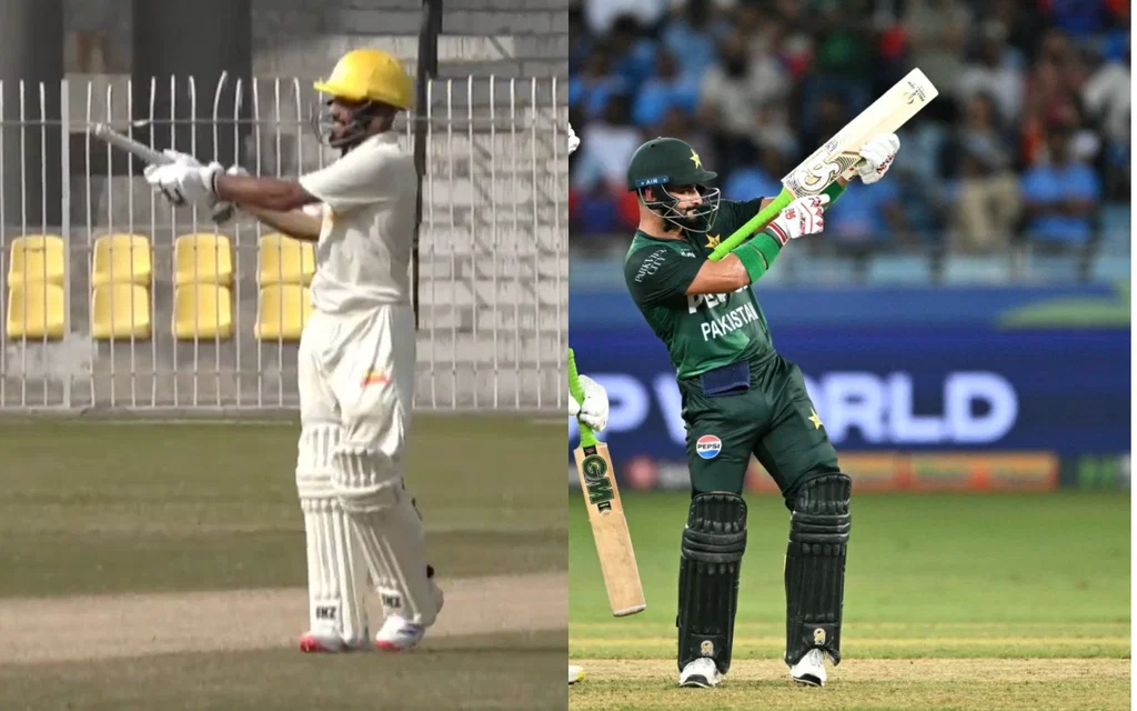 Mohammad Haris recreated Farhan's celebration [Source: AFP]