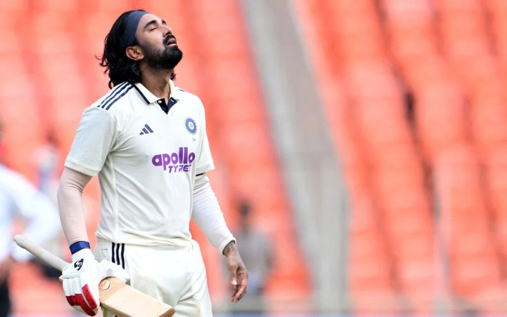 KL Rahul against West Indies [Source: AFP]
