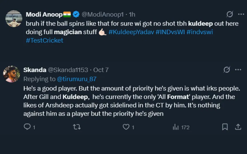 Tweets from users [Source: Screengrabs]