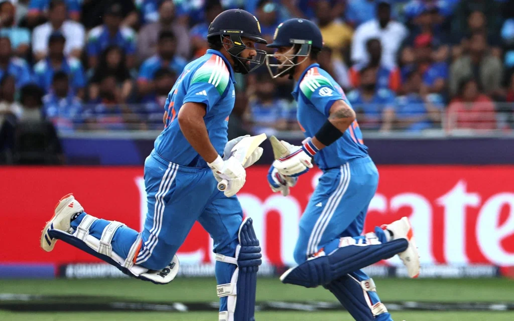 Virat Kohli and Rohit Sharma (Source: AFP)