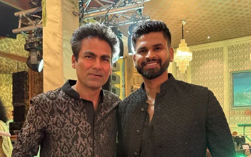 Mohammad Kaif and Shreyas Iyer [Source: @MohammadKaif/X.com]
