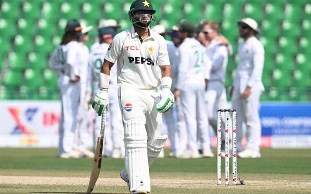 Imam-ul-Haq was dismissed for a duck [Source: AFP]