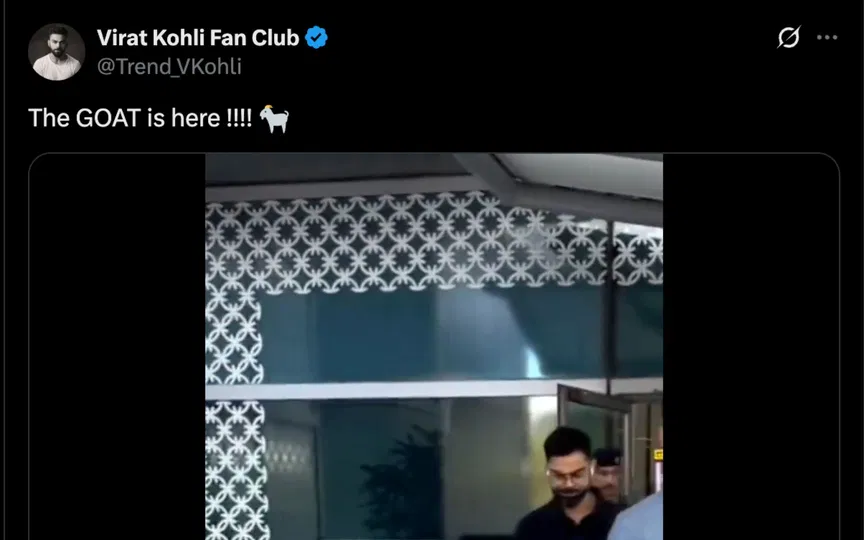 TR on Virat Kohli (Source:@Trend_VKohli,x.com)