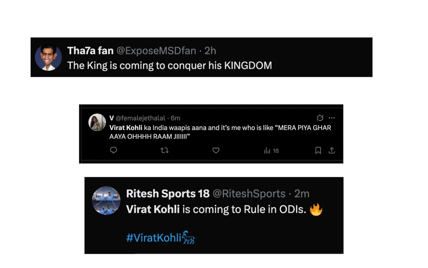 TR on Virat Kohli (Source:@x.com)