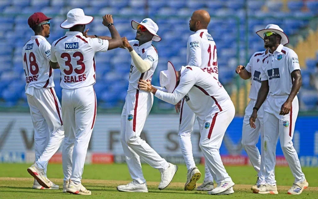 West Indies put up a fight in 2nd Test vs IND [Source: AFP]