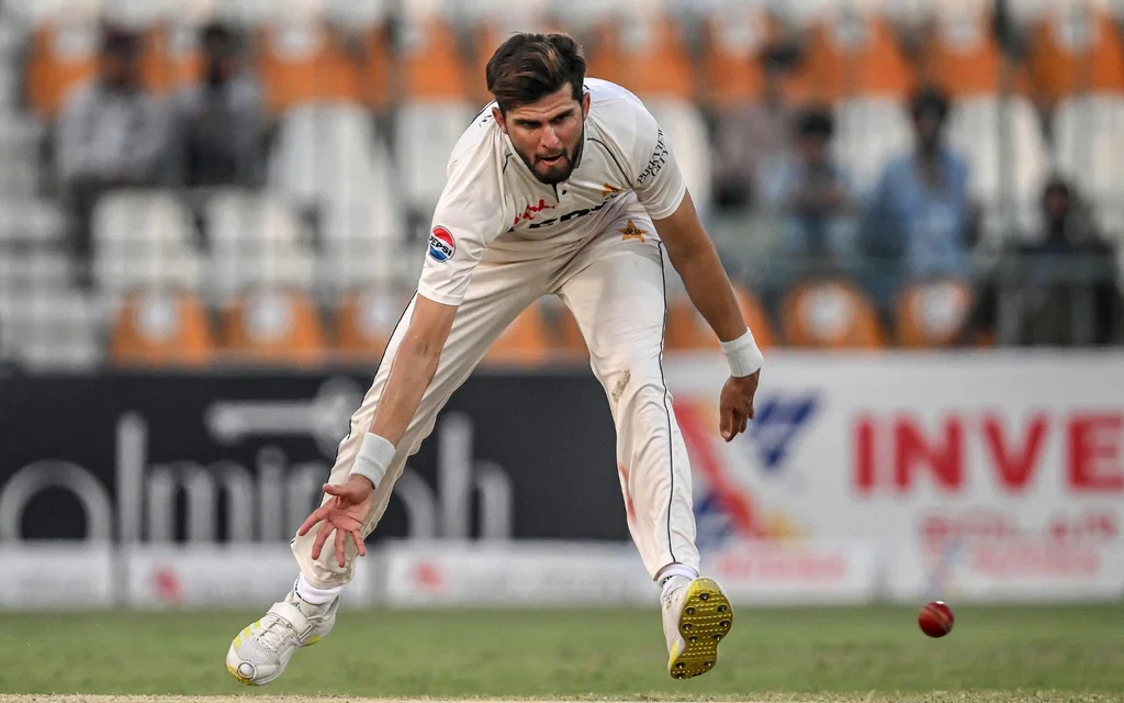 Shaheen Afridi has barely bowled in 1st Test vs SA [Source: AFP]