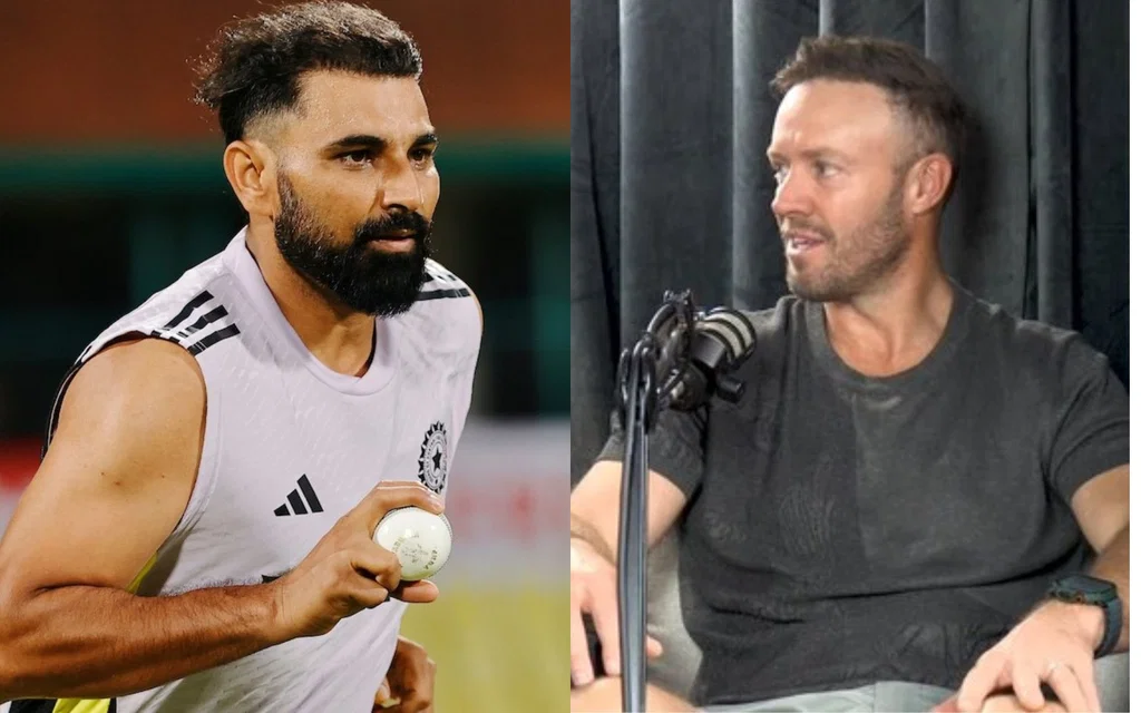 AB de Villiers on Shami's snub [Source: @GarhManmohan, @CricCrazyJohns/X.com]