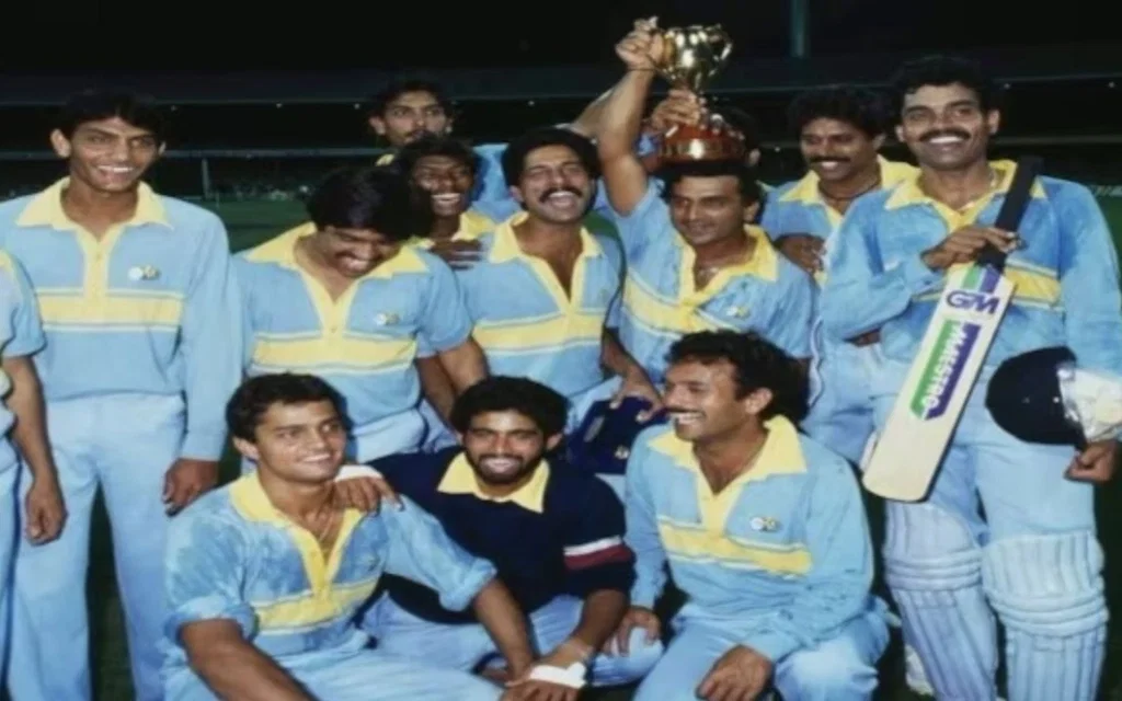 India's victory in Australia in 1985 (Source: @joybhattacharj/x.com)