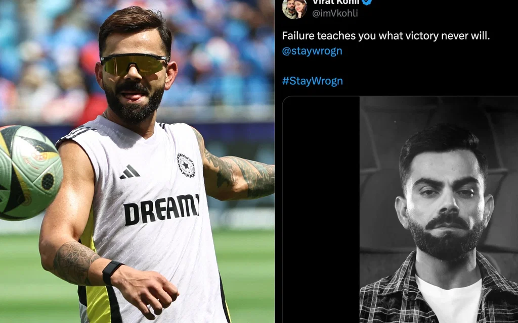 Virat Kohli brings new twist to retirement talks [Source: @imVkohli/X, AFP]