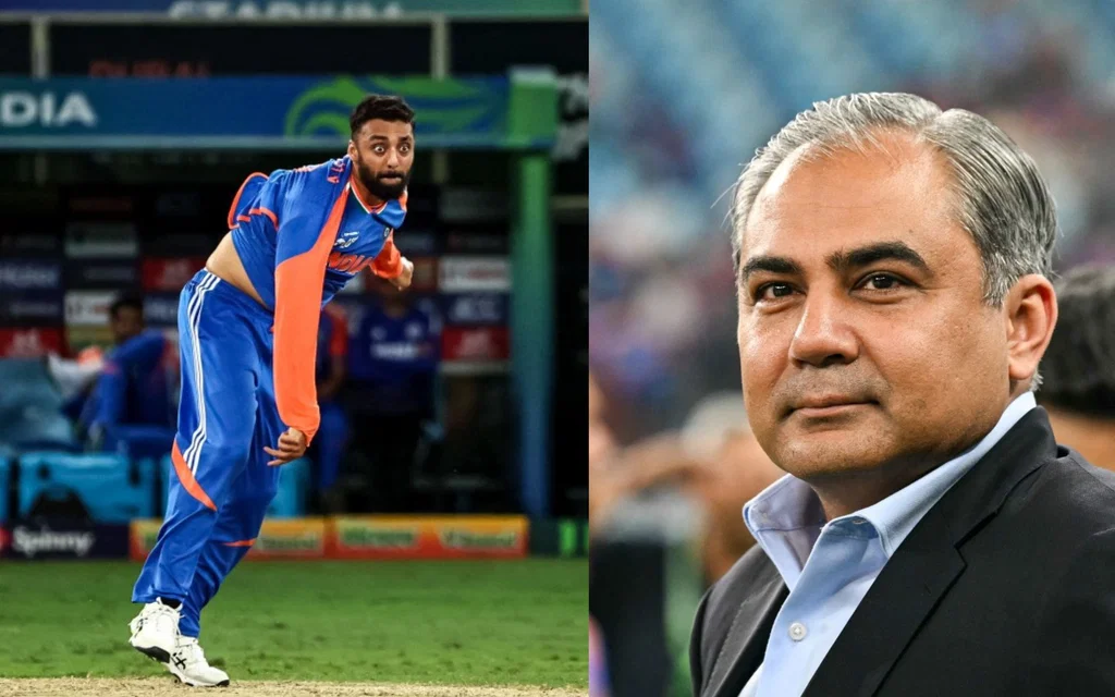 Varun Chakaravarthy and Mohsin Naqvi - (Source : AFP)