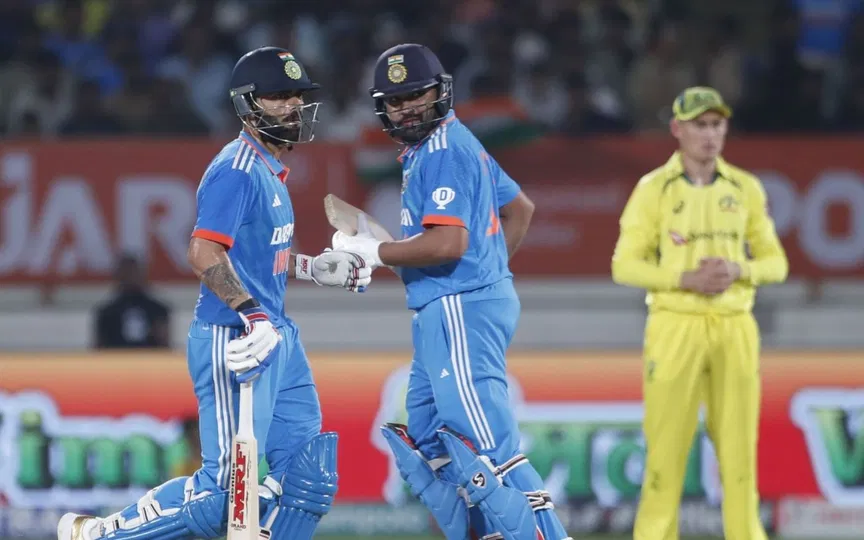 Batters with most runs in India vs Australia ODIs