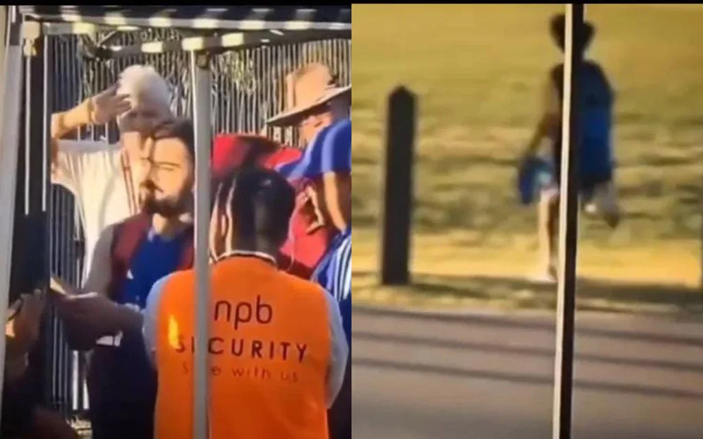 Young kid erupts in joy (Source: @Rajiv1841/x.com)