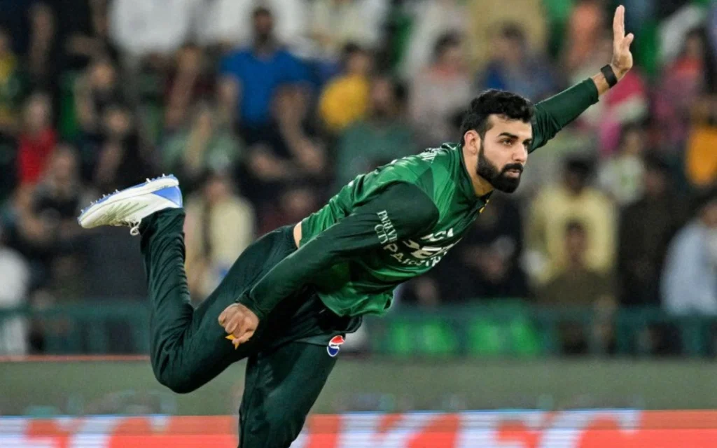 Shadab Khan - (Source: AFP)