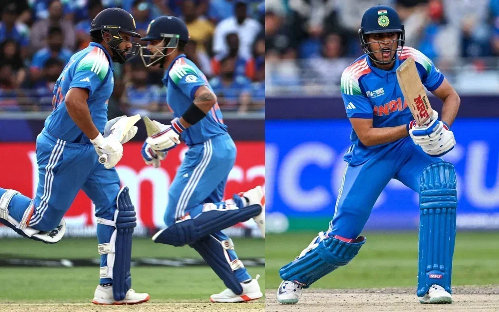 Rohit, Kohli and Gill will be India's key batters [Source: AFP]