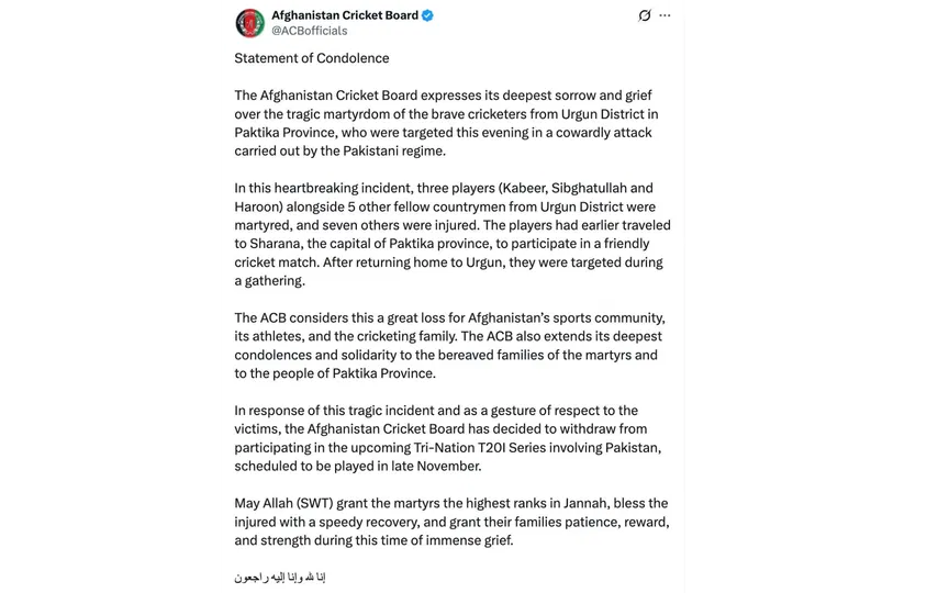 ACB's statement [Source: @ACBofficials/X.com]
