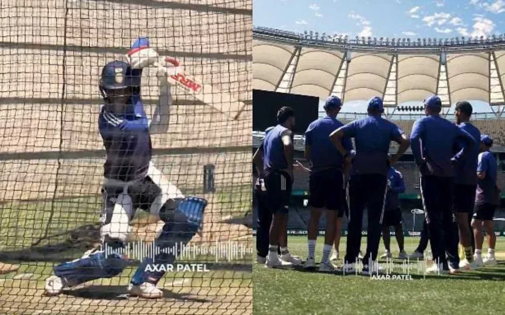 Axar Patel On Gill  (Source: @BCCI/x.com)