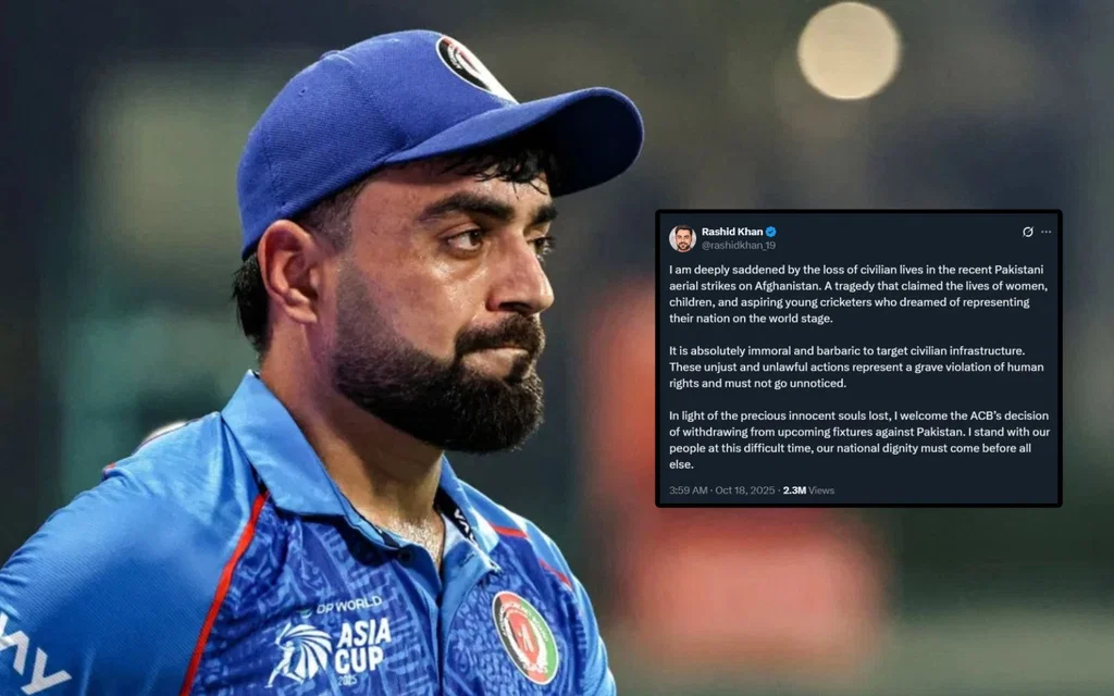 Rashid Khan slams Pakistan on the internet [Source: @rashidkhan_19/X.com]