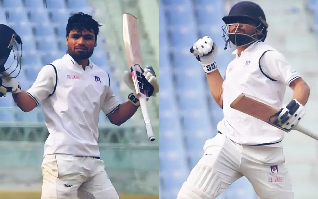 Rinku Singh shines in Ranji Trophy [Source: @KnightClub_KKR/X.com]