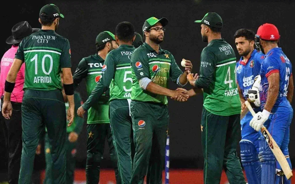 Pakistan and Afghanistan players (Source:@ESPNcricinfo/X.com)