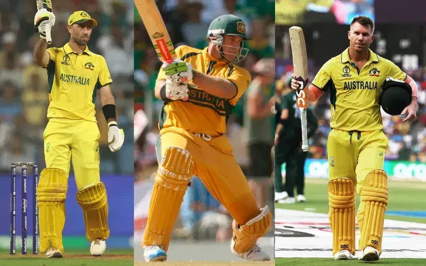 Highest individual scores by Australia players in ODIs