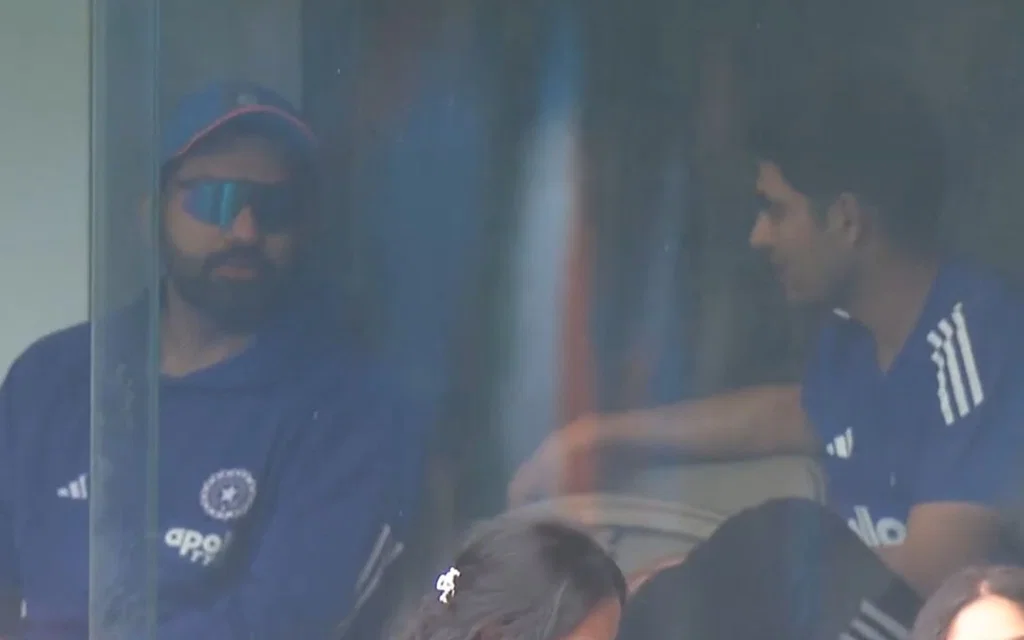 Rohit Sharma and Shubman Gill [Source: @CricCrazyJohns/x.com]