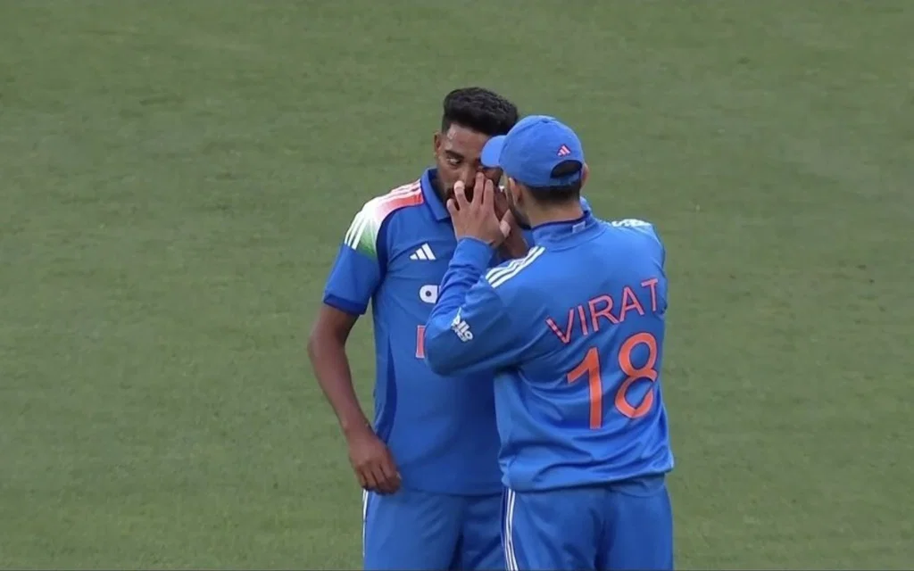 Virat Kohli and Mohammed Siraj - (Source : Johns/X.com)
