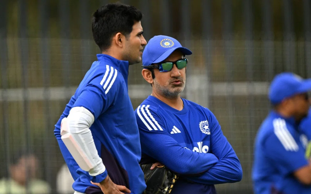 Shubman Gill and Gautam Gambhir - (Source : AFP)