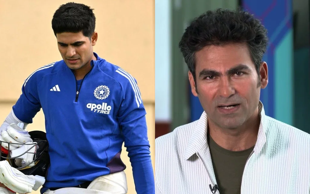 Shubman Gill and Mohammad Kaif [Source: @ShubmanGill7fc/X.com]