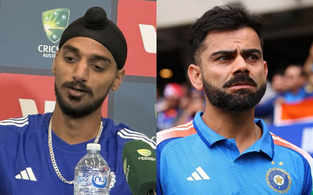 Arshdeep Singh throws support behind Virat Kohli [Source: @Vimalwa, @Crex_live/X.com]